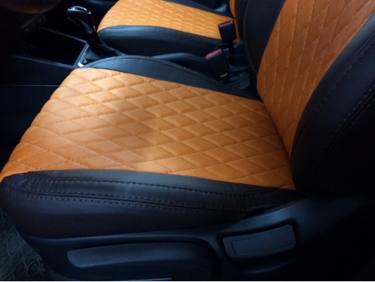 Авточехлы на Hyundai Solaris 2