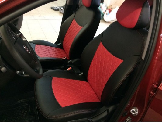 Авточехлы на Hyundai Solaris