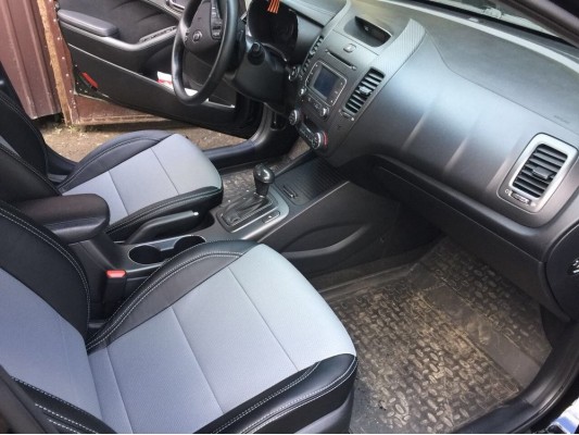 Каркасные авточехлы на KIA Cerato 3