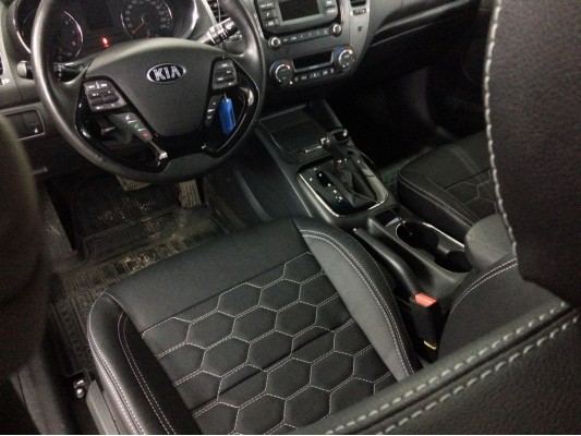 Каркасные авточехлы на KIA Cerato 3