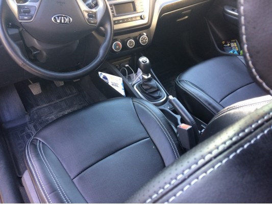 Каркасные авточехлы на KIA Rio 3