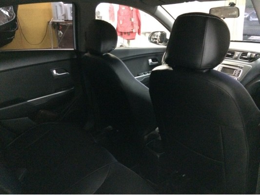 Каркасные авточехлы на KIA Rio 3