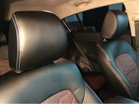 Каркасные авточехлы на KIA Sportage 4