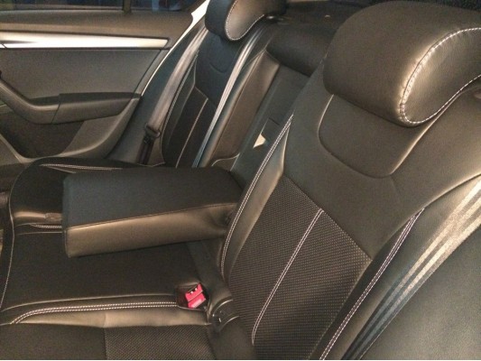 Каркасные авточехлы на Skoda Octavia A7 FL