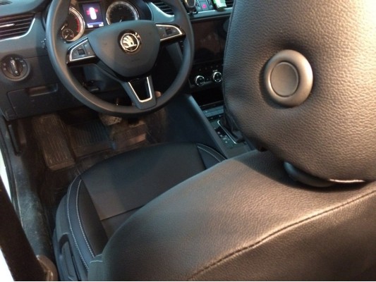 Каркасные авточехлы на Skoda Octavia A7 FL