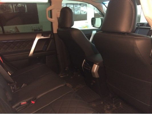 Каркасные авточехлы на Toyota Land Cruiser Prado 150 2 поколения