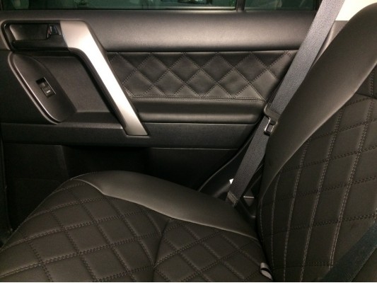 Каркасные авточехлы на Toyota Land Cruiser Prado 150