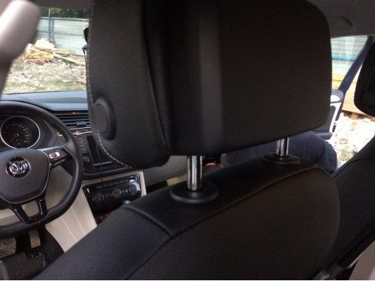 Каркасные авточехлы на Volkswagen Tiguan 2 поколения