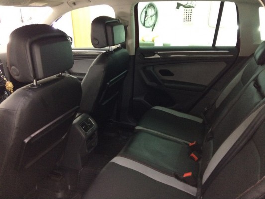 Каркасные авточехлы на Volkswagen Tiguan 2 поколения